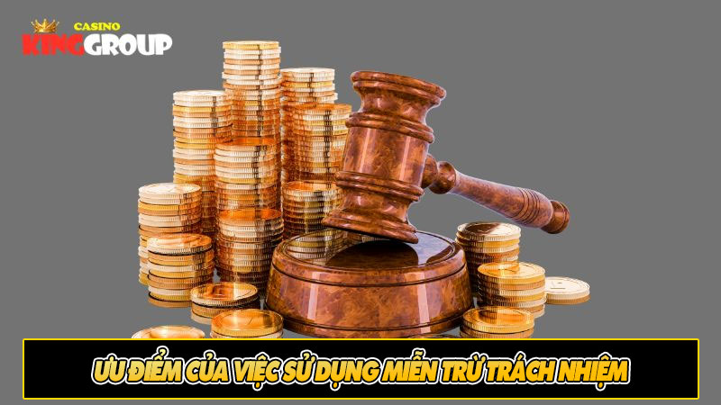 Ưu điểm của việc sử dụng miễn trừ trách nhiệm